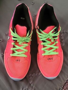 Mens Kool AID Ja 2 NIKE X TROPICAL PUNCH - Pink with Green Laces